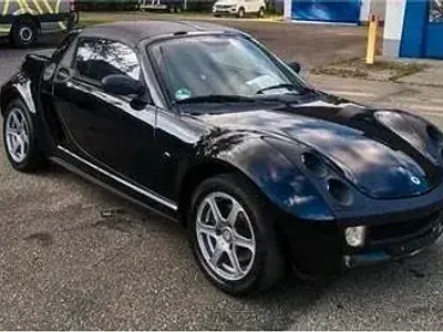 Gebraucht Smart Roadster 61 PS (44 kW) 2003 Schwarz Cabrio