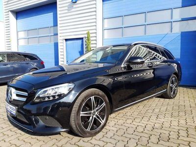 gebraucht Mercedes C220 d T 9G-TRONIC Avantgarde Panorama LED Kamera