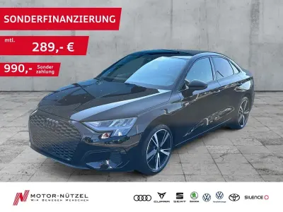 Gebraucht Audi A3 Advanced Plus 150 PS (110 kW) 2022 Schwarz Limousine