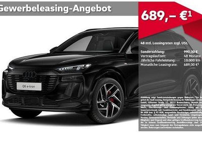 Neu Audi Q6 e-tron Business 314 kW (428 PS) 2026 Mythosschwarz metallic SUV
