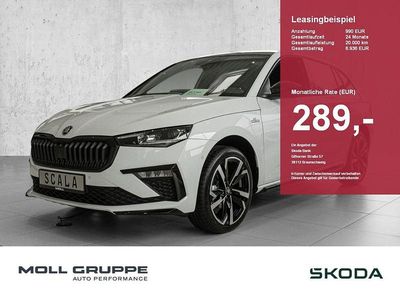 Nuova Skoda Scala Monte Carlo 150 CV (110 kW) 2026 Blu Utilitaria