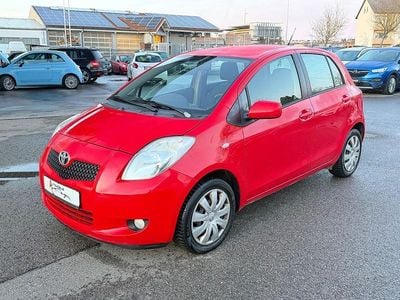 Gebraucht Toyota Yaris 87 PS (63 kW) 2008 Rot Limousine