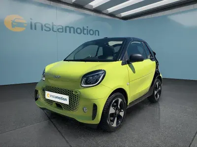 Gebraucht Smart ForTwo Electric Drive 60 kW (82 PS) 2021 Grün Cabrio