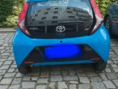 Gebraucht Toyota Aygo Connect Style 72 PS (52 kW) 2018 Blau Kleinwagen