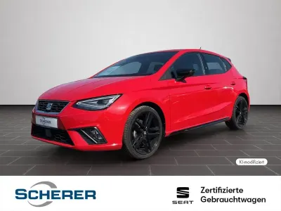 Gebraucht Seat Ibiza Black Edition 110 PS (80 kW) 2023 Rot Kleinwagen