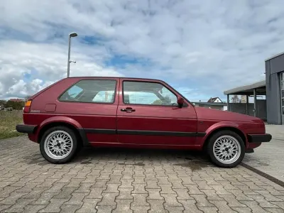Gebraucht VW Golf II 54 PS (39 kW) 1988 Rot Kleinwagen