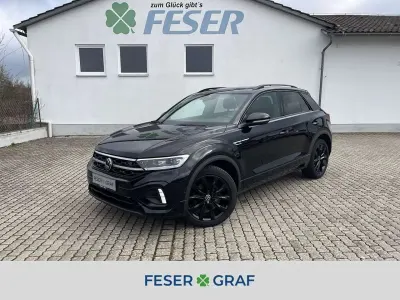 Second-hand VW T-Roc R-line 150 CP (110 kW) 2022 Negru SUV