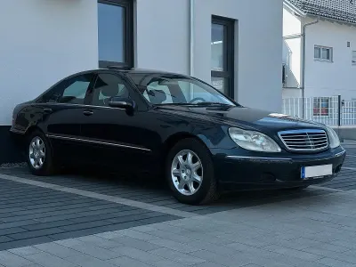 Gebraucht Mercedes S320 224 PS (164 kW) 2000 Schwarz Limousine