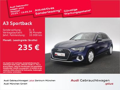 gebraucht Audi A3 Sportback advanced 30 TFSI Schaltgetriebe