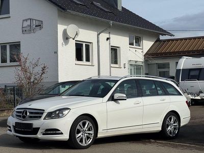Usata Mercedes C220 Avantgarde 170 CV (125 kW) 2014 Bianco Station wagon