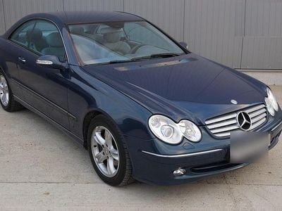 Blau Gebraucht 2003 Mercedes CLK240 Coupé | 7.999 € (Etwas zu teuer)