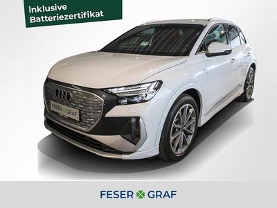 Gletscherweiß Gebraucht 2023 Audi Q4 e-tron Ambiente SUV | 39.770 € (Fairer Preis)