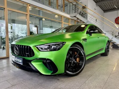 Gebraucht Mercedes AMG GT 63 AMG 843 PS (620 kW) 2023 Amg green hell magno (metallic) Coupé