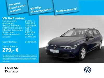 Second-hand VW Golf VIII Life 131 CP (96 kW) 2023 Albastru Break