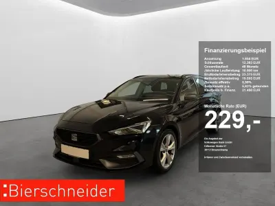Gebraucht Seat Leon FR 150 PS (110 kW) 2022 Schwarz Limousine