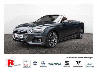 gebraucht Audi A5 Cabriolet 40 TFSI sport NAVI+LED+KAM+LEDER+VIRT+SHZ