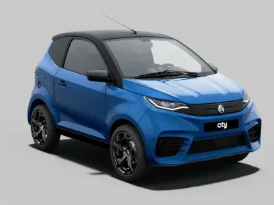 Nuova Aixam AMBITION Sport 2026 Rosso Utilitaria