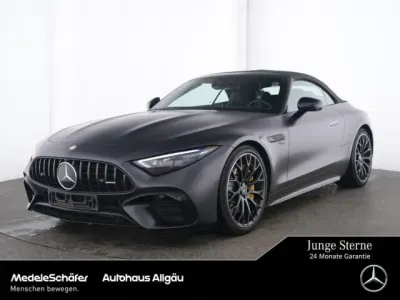 Gebraucht Mercedes SL43 AMG AMG 421 PS (309 kW) 2025 Manufaktur magno lack manufaktur graphit (metallic) Cabrio