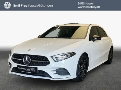Gebraucht Mercedes A180 AMG line 136 PS (100 kW) 2020 Polarweiß Limousine