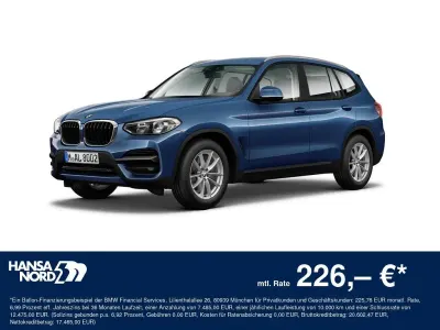 Brugt BMW X3 190 HK (139 kW) 2019 Blå SUV