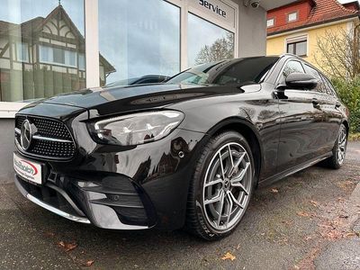 Schwarz Gebraucht 2022 Mercedes E400 AMG Limousine | 46.599 € (Fairer Preis)