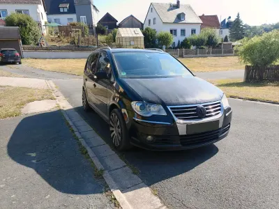 Gebraucht VW Touran 170 PS (125 kW) 2007 Schwarz Van / Kleinbus
