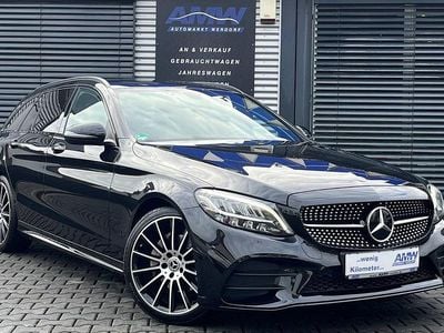 Schwarz Gebraucht 2019 Mercedes C200 AMG Limousine | 28.800 € (Fairer Preis)