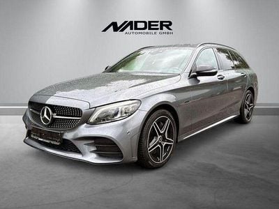 Usata Mercedes C300e AMG line 194 CV (142 kW) 2020 Grigio Berlina