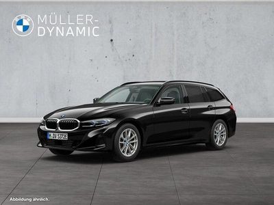 Gebraucht BMW 320e Sport Line 360 PS (264 kW) 2023 Schwarz ii Kombi