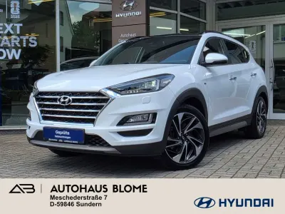 Gebraucht Hyundai Tucson Premium 185 PS (136 kW) 2019 Polar white SUV