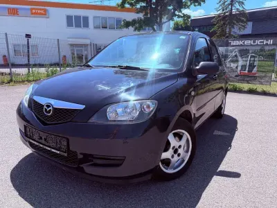 Gebraucht Mazda 2 75 PS (55 kW) 2004 Schwarz Kleinwagen