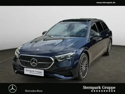 Brugt Mercedes E450 AMG 381 HK (280 kW) 2024 Blå Stationcar