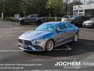 Brugt Mercedes CLA180 AMG line 136 HK (100 kW) 2020 Grå Sedan