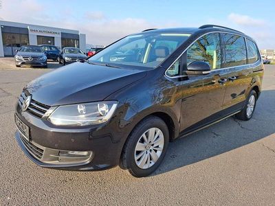 Gebraucht VW Sharan Comfortline 150 PS (110 kW) 2018 Deep black Van / Kleinbus