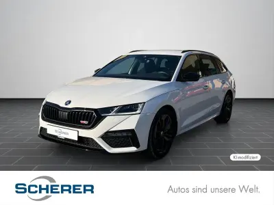 Gebraucht Skoda Octavia RS 245 PS (180 kW) 2024 Candyweiß Kombi