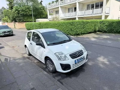 Gebraucht Citroën C2 68 PS (50 kW) 2009 Weiß Kleinwagen