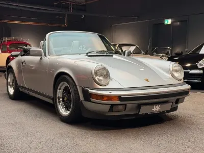 Occasion Porsche 911 218 PK (160 kW) 1989 Zilver Cabriolet