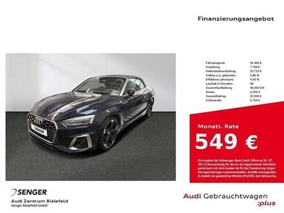 Gebraucht Audi A5 S-Line 190 PS (139 kW) 2020 Blau Coupé