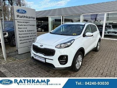 Gebraucht Kia Sportage DREAM-TEAM Edition 132 PS (97 kW) 2018 (wd) carraraweiss SUV