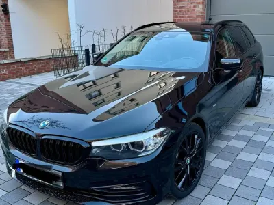 Gebraucht BMW 520 Sport Line 190 PS (139 kW) 2017 Schwarz Kombi