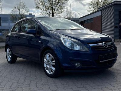 Gebraucht Opel Corsa 80 PS (58 kW) 2008 Blau Kleinwagen