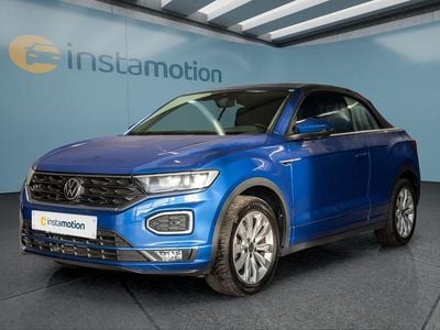 Gebraucht VW T-Roc Cabriolet 150 PS (110 kW) 2021 Blau Cabrio
