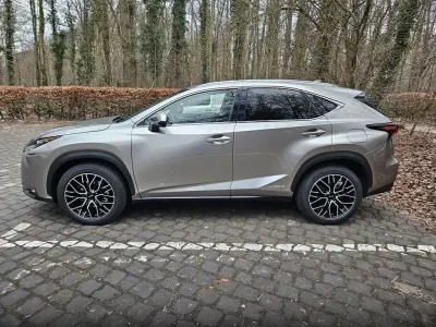 Gebraucht Lexus NX300h E-FOUR Luxury Line 197 PS (144 kW) 2015 Beige SUV