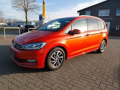 Gebraucht VW Touran Sound 150 PS (110 kW) 2017 Orange Van / Kleinbus