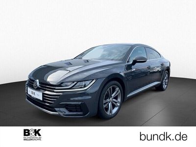 gebraucht VW Arteon R-Line Navi DAB+ ACC LED Shz Massage 18"