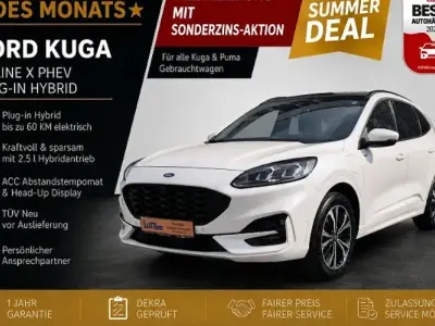 Gebraucht Ford Kuga ST-Line X 243 PS (178 kW) 2022 Arktisweiß (metallic) SUV