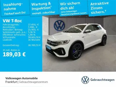 Gebraucht VW T-Roc R 300 PS (220 kW) 2023 Weiß SUV