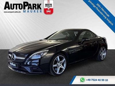Usata Mercedes SLC250 AMG 204 CV (150 kW) 2017 Nero Cabrio