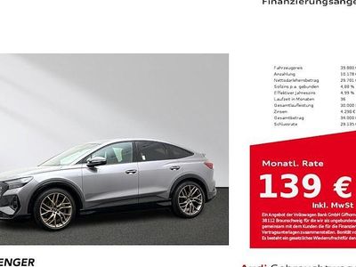 Gebraucht Audi Q4 Sportback e-tron Ambiente 219 kW (299 PS) 2023 Taifungrau metallic SUV