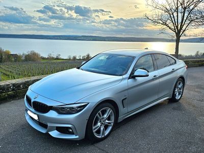 gebraucht BMW 440 i xDrive Frozen Silver 360-Kam Harman Kardon Individual